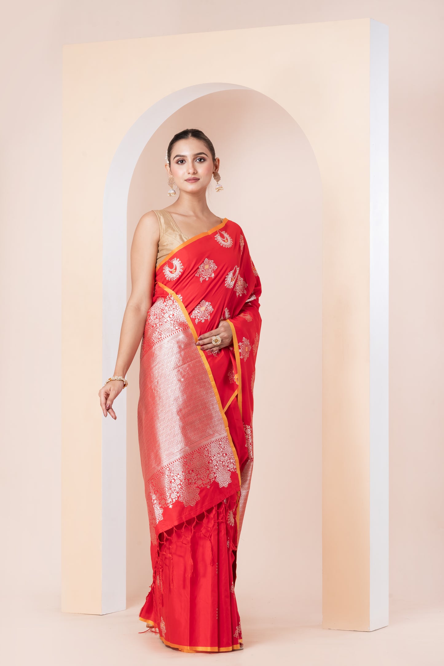 Mashru Banarasi silk saree
