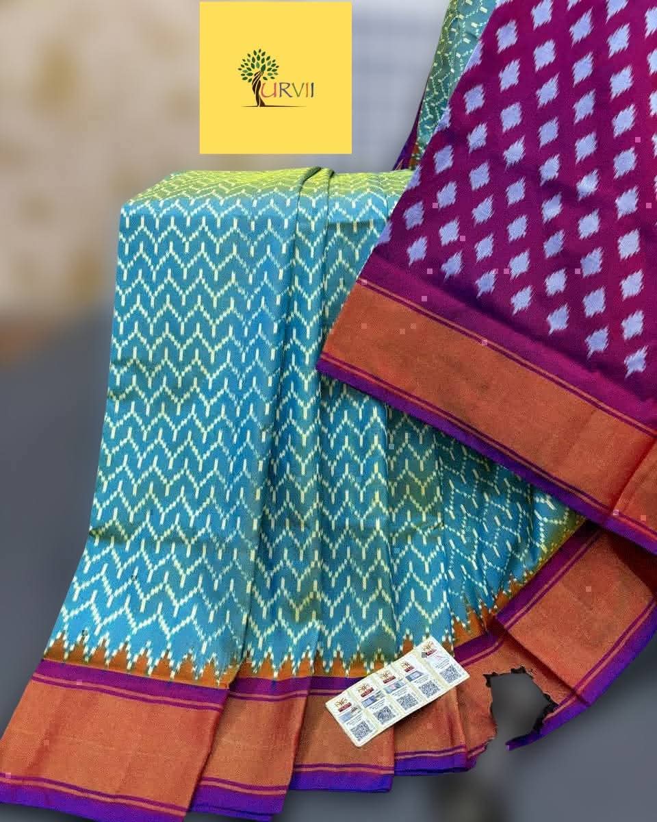 Ikkat Silk