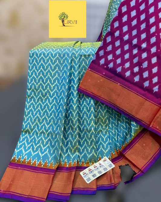 Ikkat Silk