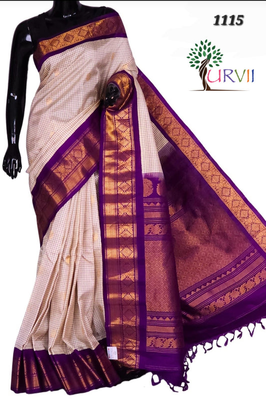 Pure Gadwal silk saree