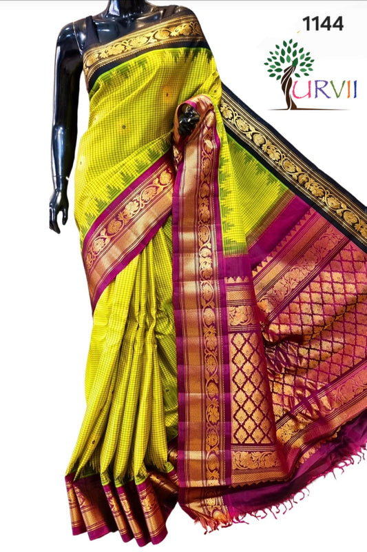 Pure Gadwal silk saree