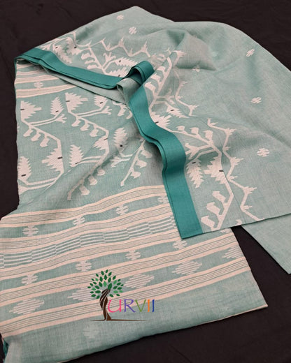 Handloom cotton jamdanis